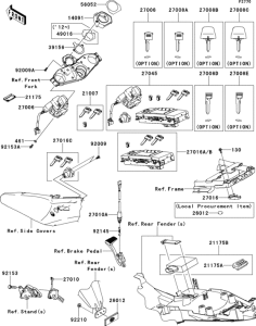ZG1400 Замок зажигания