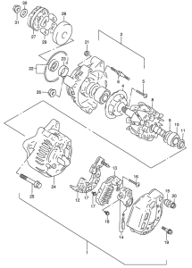 GSX750 Альтернатор