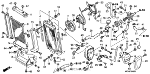 VTX1800S1 Радиатор