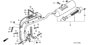 XR70R Глушитель
