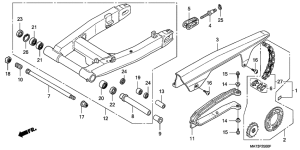 CBR1100XX Маятник