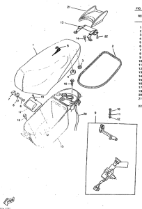 CW50RSP Сидение