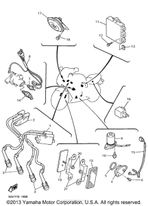 YZF600RKC Электрика