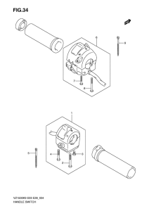 VZ1500 Рулевой переключатель