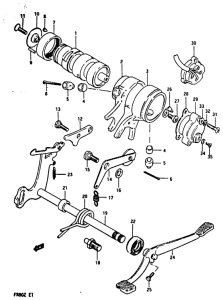 FR80 Переключение передач