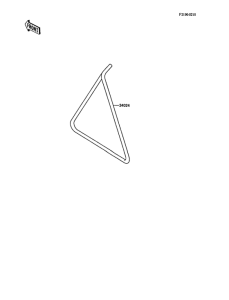 KX500 Подножка