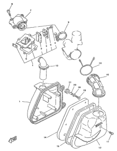YA50R Впускная система