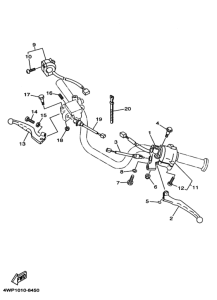 SR125B ﾊﾝﾄﾞﾙｽｲﾂﾁ. ﾚﾊﾞ- 2