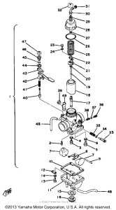 DT250E Карбюратор