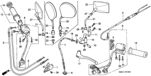 VT1100C2 Switch / cable
