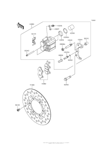  Передний тормоз