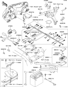 ZX900 Chassis electrical equipment(1 / 2)
