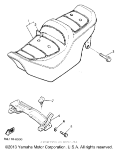 XVZ12DWC Сиденье
