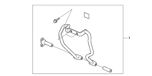 VT125 Radiator guard