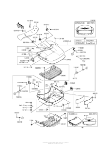 VN1700 Saddlebags (Trunk)(Bef-Bhf)