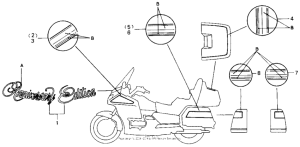 GL1500I Stripe except 1500