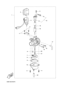 YQ50L Карбюратор