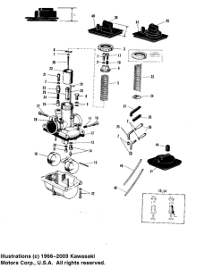A1 Carburetor vm22sc, vm26sc
