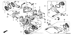 PCX125 Задний фонарь