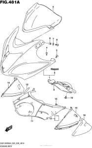 GSX1300R (ABS) Cowling Body
