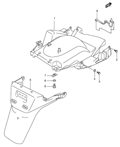 AN400 Заднее крыло