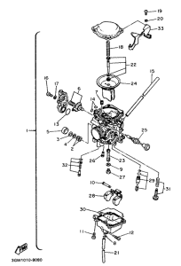 SR500 Карбюратор