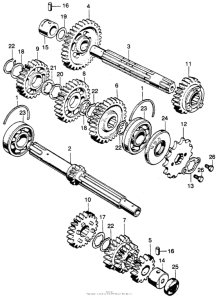 CL175 Трансмиссия