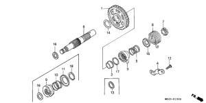 XBR500 Кик стартер