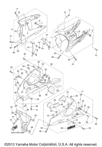 YZF-R6S Обтекатели