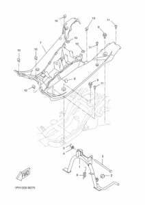 NS50 Support & repose pied