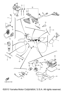 WR250FW Электрика