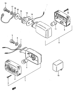 ZR50 Поворотники