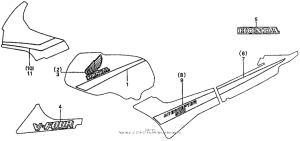 VF500F Stripe iii + mark iii