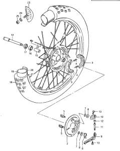RM500 Transom + tube