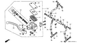 PC800 Fr. brake master cylinder