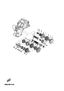 TZR50 Трансмиссия