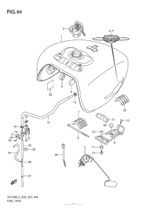 VZ1500 Fuel Tank (Vz1500L3 E28)