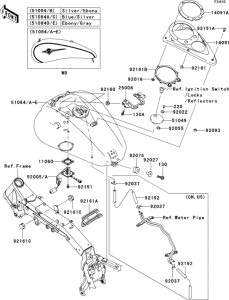 VN2000 Fuel tank(1 / 2)
