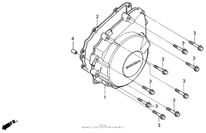  Крышка генератора
