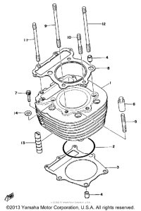 XT500F Цилиндры