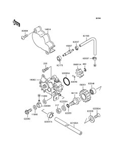 Масляный насос и фильтр
