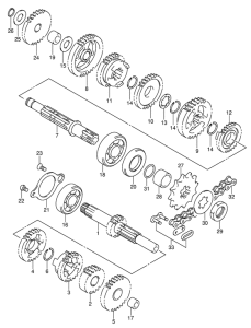 JR80 Трансмиссия