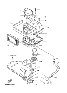 TRX850 Brktthermistor