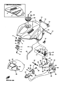 YZF-R6 Tank fuel