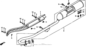 XR80R Глушитель