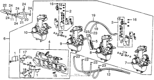 CB550 Карбюратор