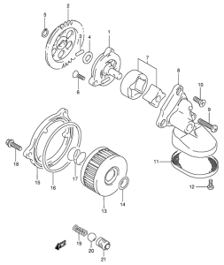 DR350 Маслонасос