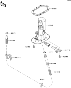 ZX1200 Топливный насос