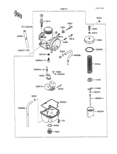 KX100 Carburetor(1 / 3)