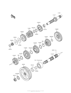 VN900 Трансмиссия